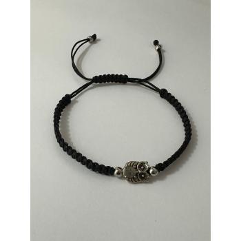 Pulsera de Hilo - Búho Sabio